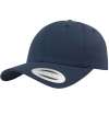 F7706 7706 Flexfit Curved Classic Snapback Cap Navy colour image